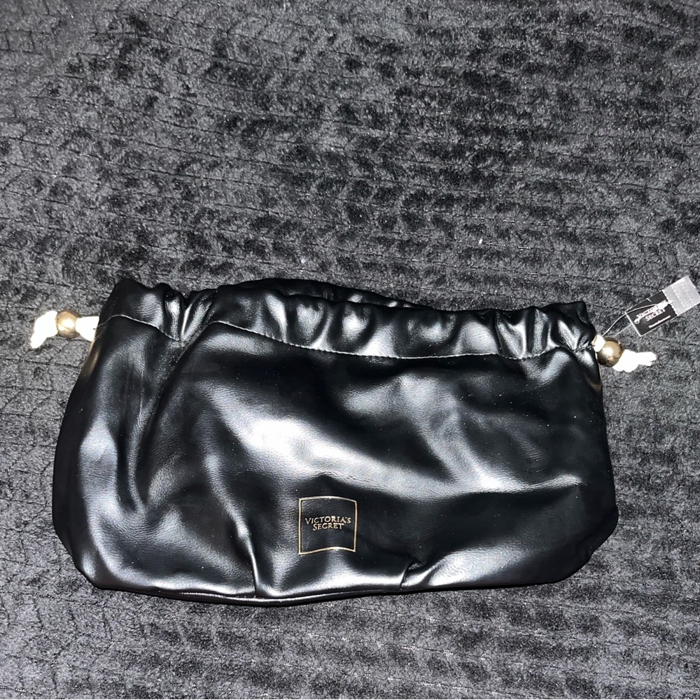 Victoria's Secret Black Cosmetic Bag